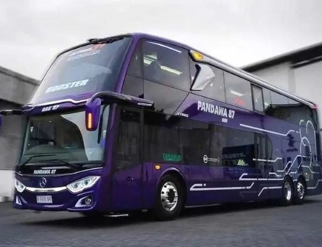 Pandawa 87 Sleeper Bus dari Surabaya ke Jakarta 📷 Gambar dari Detik